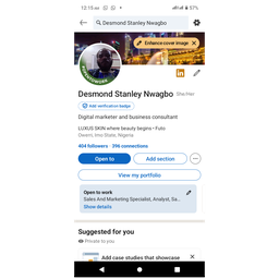 Thumb for Rent a premium LinkedIn profile of 14 years plus with 2000+ connect and verified
